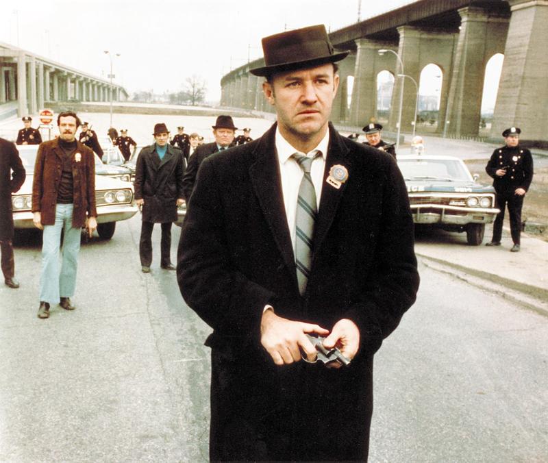 1971: Gene Hackman portrays Jimmy Popeye Doyle in iconic film The French Connection
