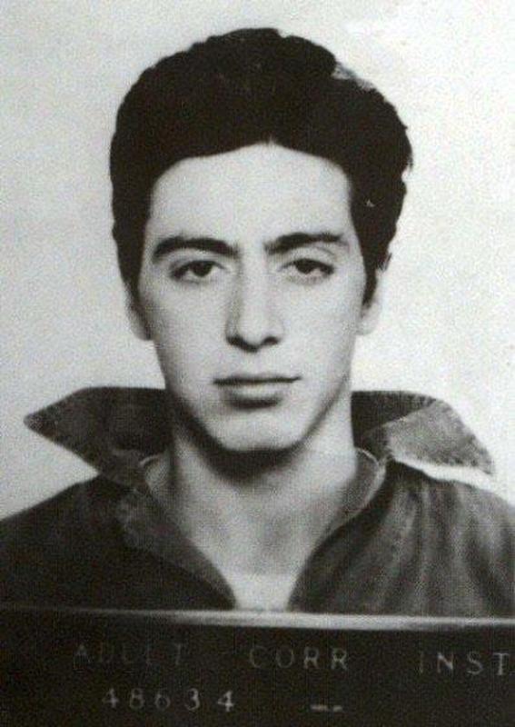 1961 Mugshot of Al Pacino