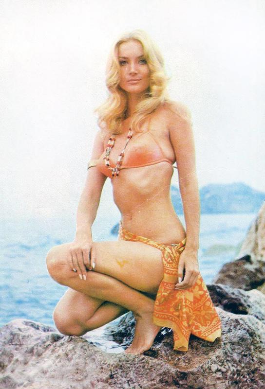 Barbara Bouchet Shines as an Actress in 1975.