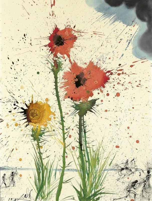Salvador Dali's 'Spring Explosive' from 1965