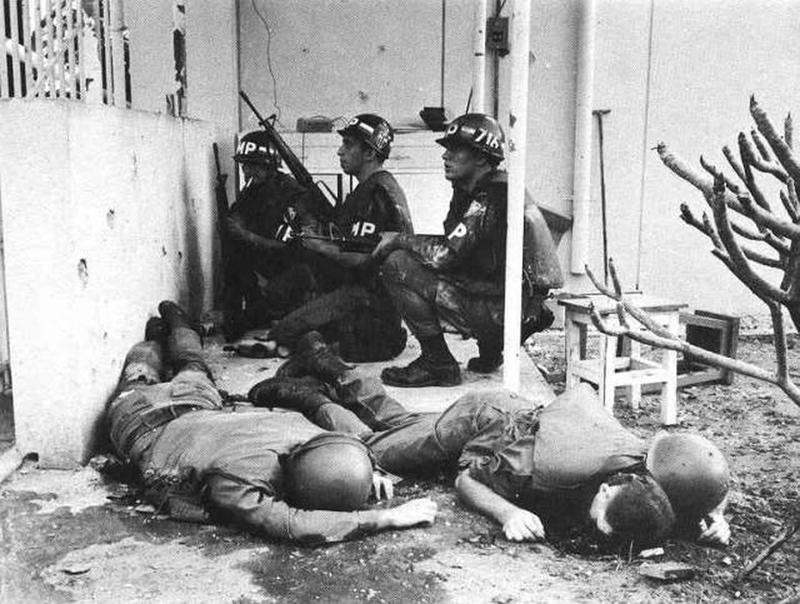 Members of Parliament bravely defend U.S. Embassy during the Tet Offensive