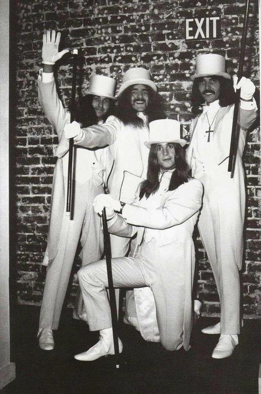 Black Sabbath's Backstage Attire at The Whisky a Go Go Show in 1971 was Impeccable