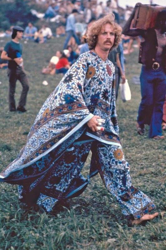 1969 Woodstock Festival Showcases Hippie Heartthrob