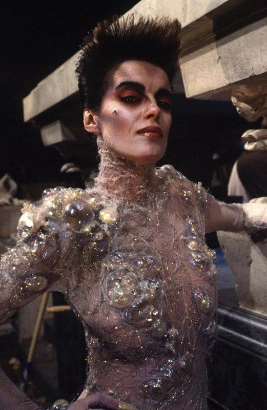 Slavitza Jovan Stars as 'Gozer' in the Set of 'Ghostbusters' (1984)