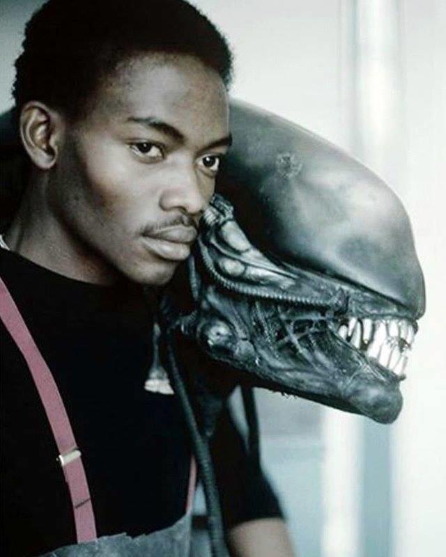 Nigerian Actor Bolaji Badejo Stood at 6'10" and Portrayed the Main Role in the 1979 Film 'Alien