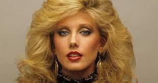 Morgan Fairchild, the beautiful actress, during the early 1980s.