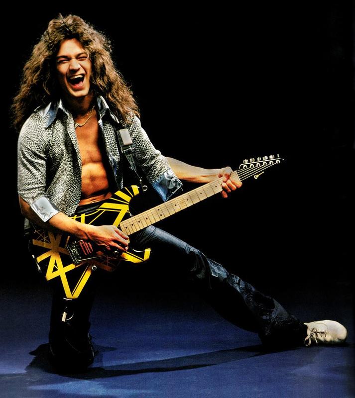 Eddie Van Halen in 1979: Rocking the Stage