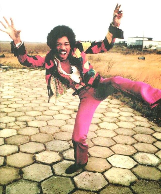Jimi Hendrix Rocks Germany's 'Love & Peace Festival' in 1970.