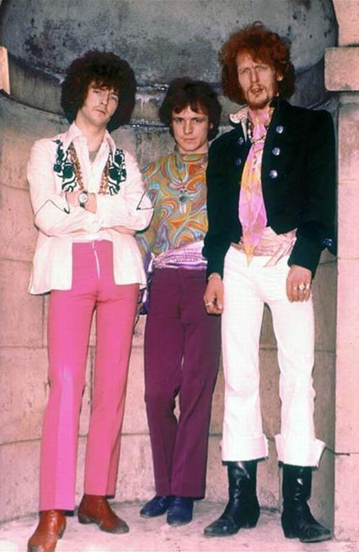 Cream's 1968 lineup featuring Eric Clapton, Jack Bruce, and Ginger Baker