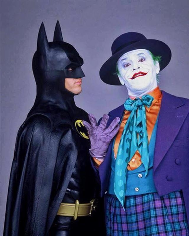 1989 Promo Photo for 'Batman' Features Michael Keaton and Jack Nicholson
