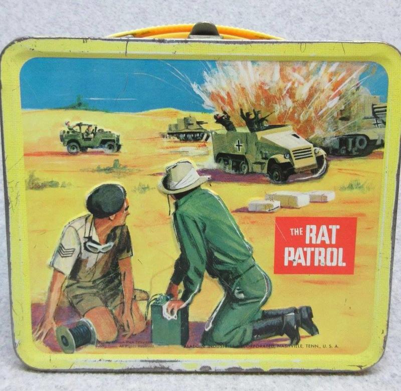 1967's Vintage 'Rat Patrol' Lunchbox Unveiled