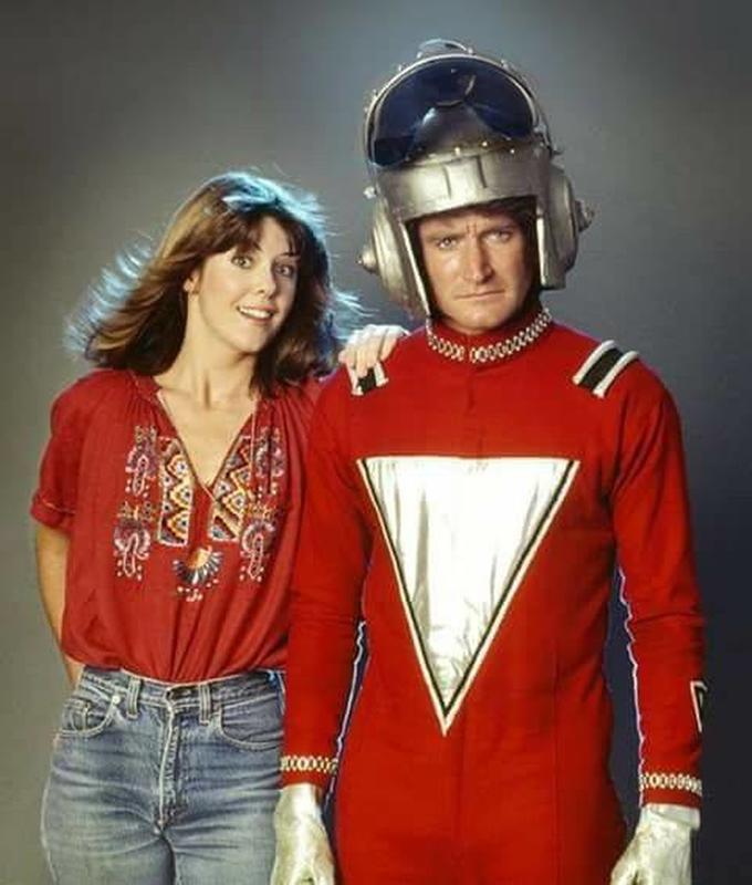 Robin Williams stars as Mork in beloved sitcom Mork & Mindy from 1978-1982