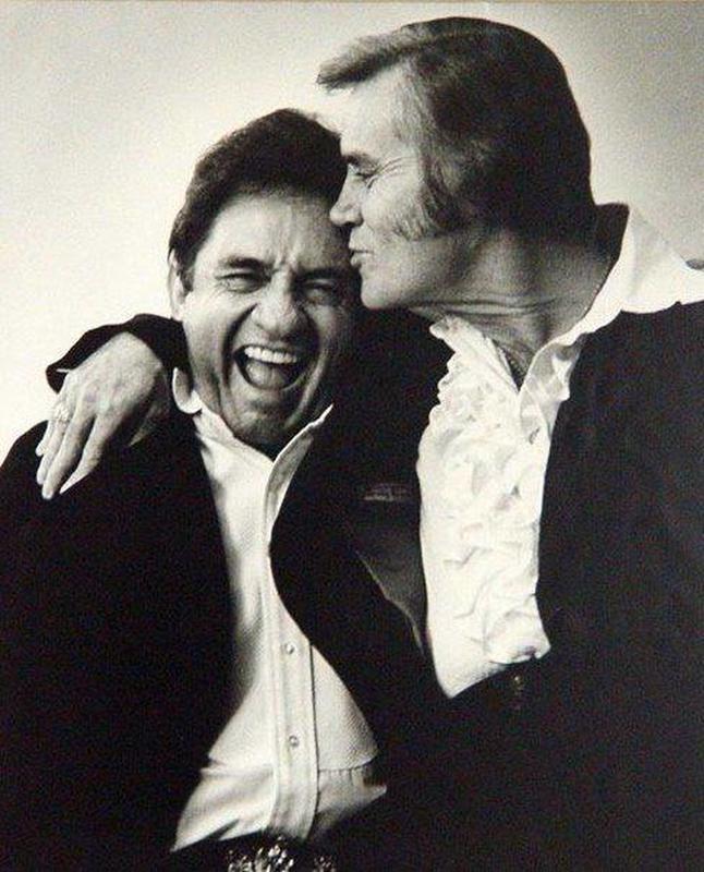 Johnny Cash and George Jones: 70s Country Music Legends