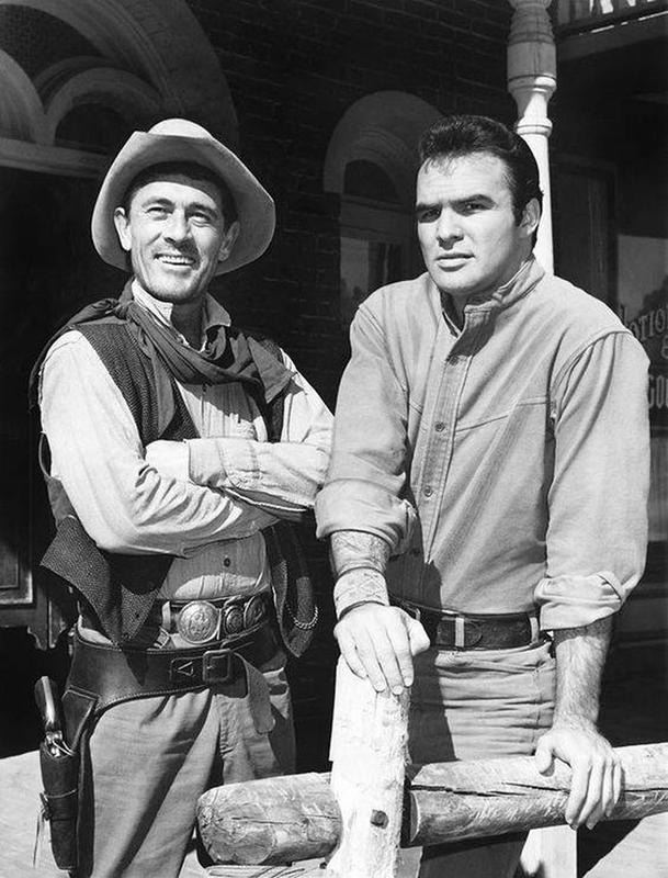 Ken Curtis and Burt Reynolds Star in "Gunsmoke