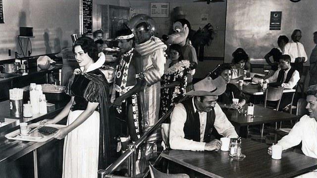 Disneyland's Staff Cafeteria in 1961
