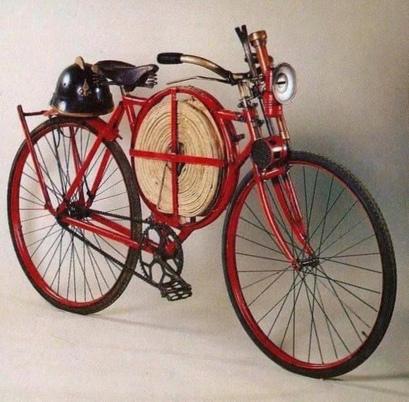 1905 fireman's bicycle undergoes stunning restoration