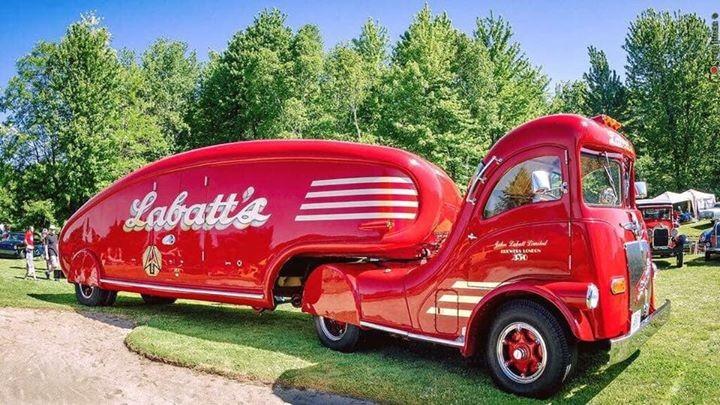 Labatt Brewing Co.'s Streamliner from 1947, a valuable find