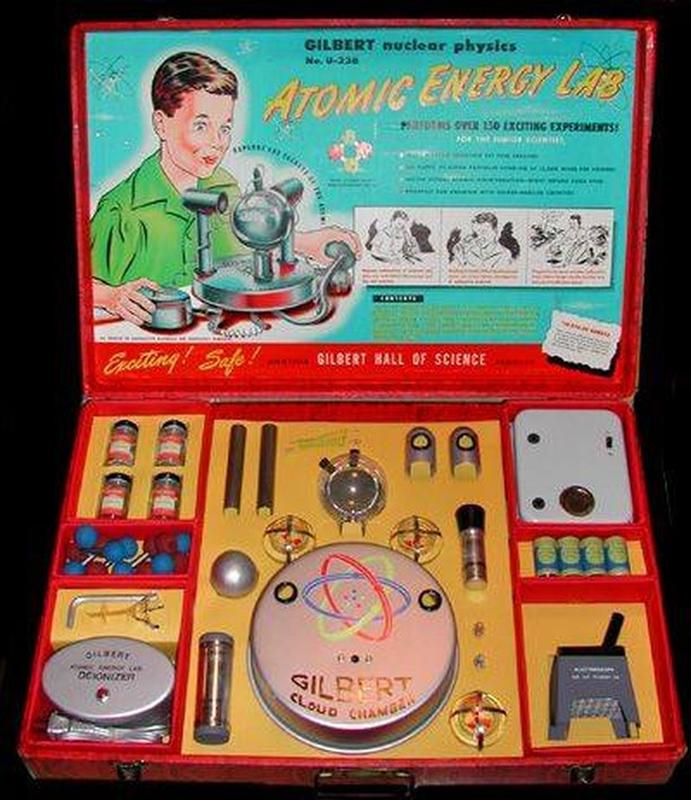 U-238 Atomic Energy Labs: Marketed as a Toy for Kids, it Included Live Uranium Ore and a Geiger Counter in Three Varieties