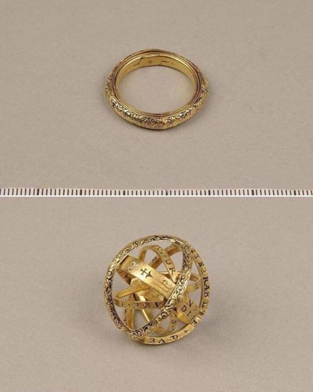 Astonishing 16th Century Ring Transforms into a Celestial Sphere