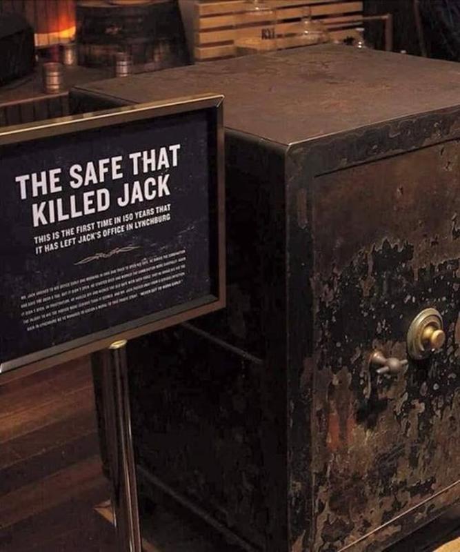 Jack Daniel, iconic whiskey distiller, tragically passes away after attempting to unlock safe and kicking it due to forgotten combination