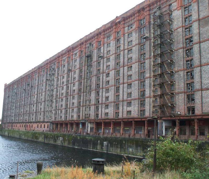 Stanley Dock in Liverpool: Formerly the World's Largest Brick Built Warehouse, Now Transforming into Apartments as Part of Redevelopment