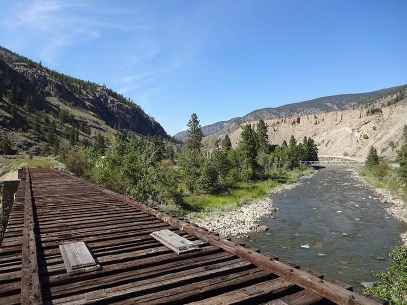 Remote Area near Osoyoos, British Columbia, Canada Unveils Uncharted Abandoned Railroad