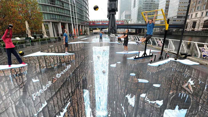 World's Largest 3-D Painting