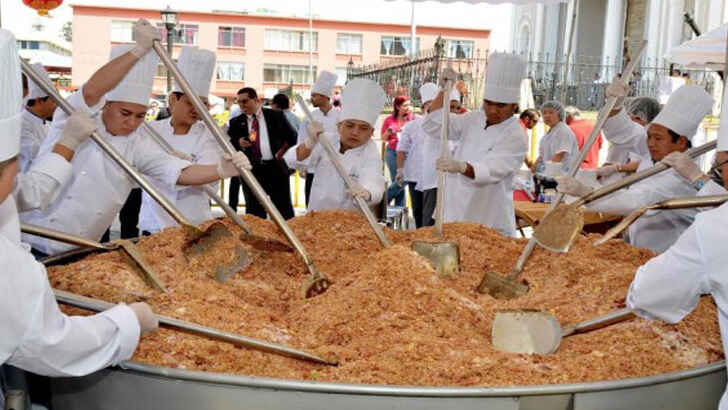 Record-Breaking Fried Rice in Costa Rica