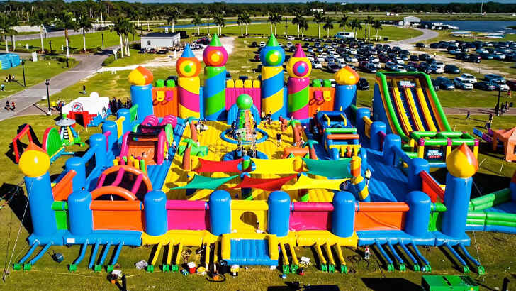 Largest Bounce House