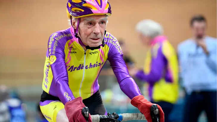 100-Year-Old Cycler