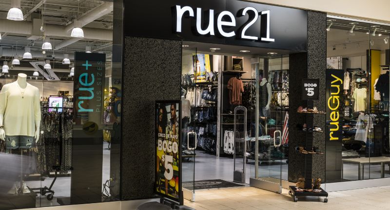 Impact of Rue21's Store Closures on Shopping Malls