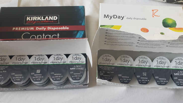 Kirkland Signature Premium Daily Disposable Contact Lenses by CooperVision