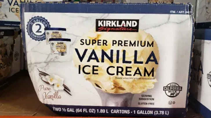 Kirkland Signature Vanilla Ice Cream