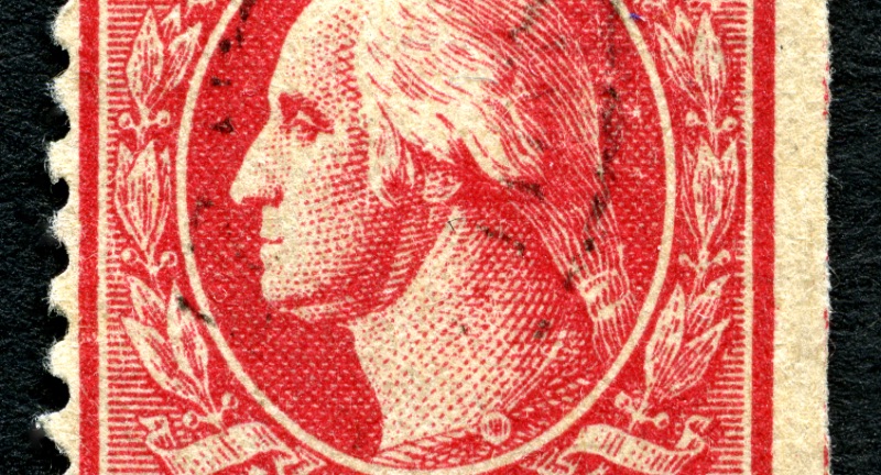 1917 2-Cent George Washington – Coil Waste