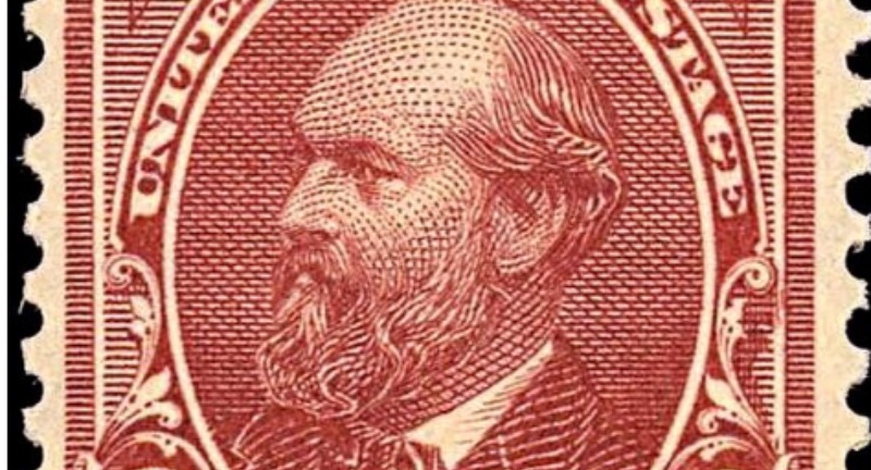 The 1894 6-Cent Garfield Stamp